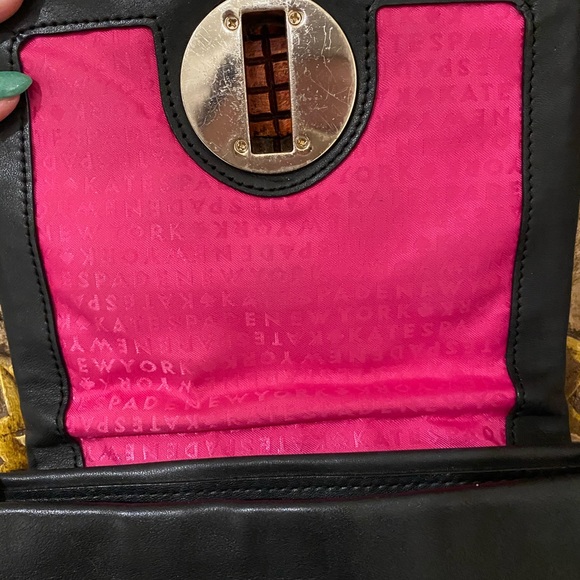 Kate Spade Quilted Leather Black Crossbody - Picture 6 of 10